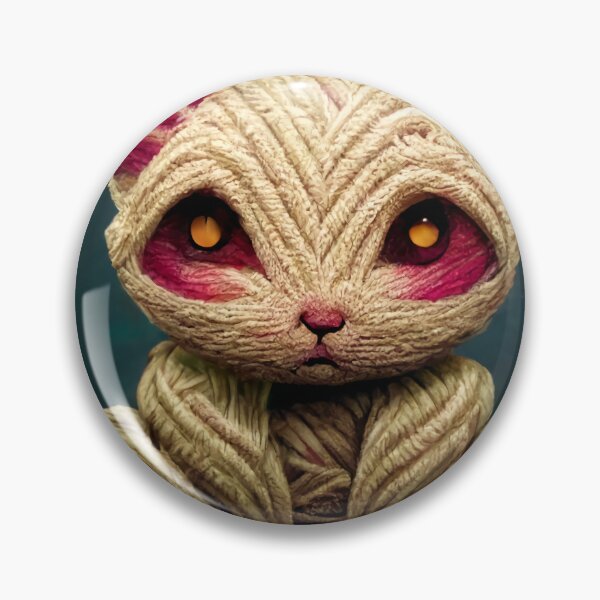 Item preview, Gatito de hilo designed and sold by Gorilla-Prints.