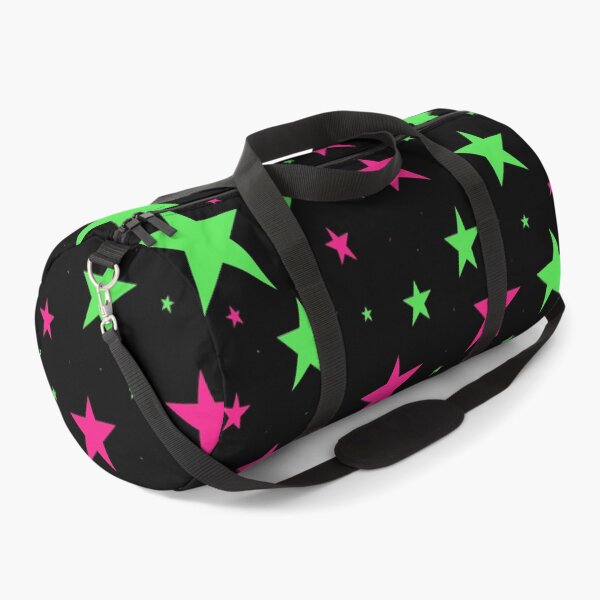 Item preview, Neon Stars on Black designed and sold by pinkmonkeybird.