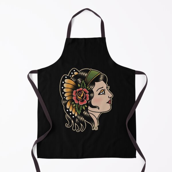 Item preview, Traditional Butterfly Girl Tattoo designed and sold by napiks.