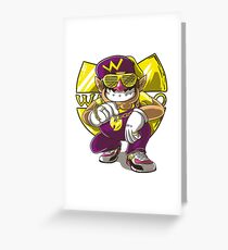 Wa-rio Greeting Card