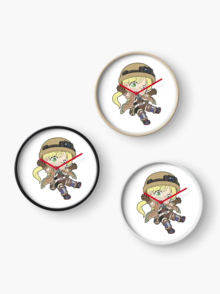 Thumbnail 3 of 4, Clock, Made In Abyss Riko Chibi designed and sold by ChibiCheems.