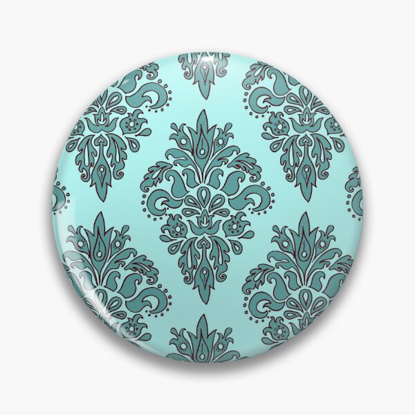 Item preview, Vintage Blue Damask designed and sold by Julie Erin Designs.