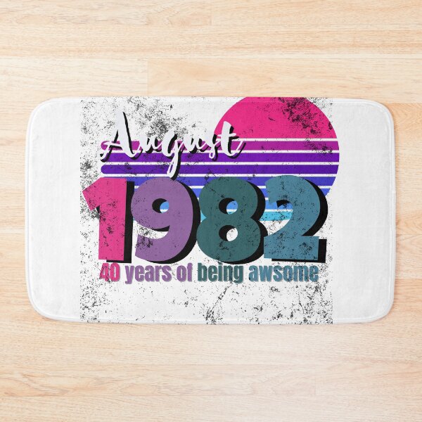 Item preview,  August 1982 limited edition 40 Years Of Being Awesome  designed and sold by xbatata.