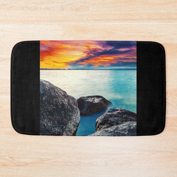Item preview, Beautiful view of the sea, rocks and sunset, redCopy of Galata istanbul designed and sold by Alexandra Rty.