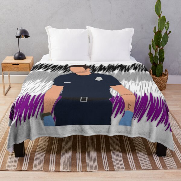 Item preview, Eddie Diaz Asexual Pride Cutout designed and sold by sadieyuki.