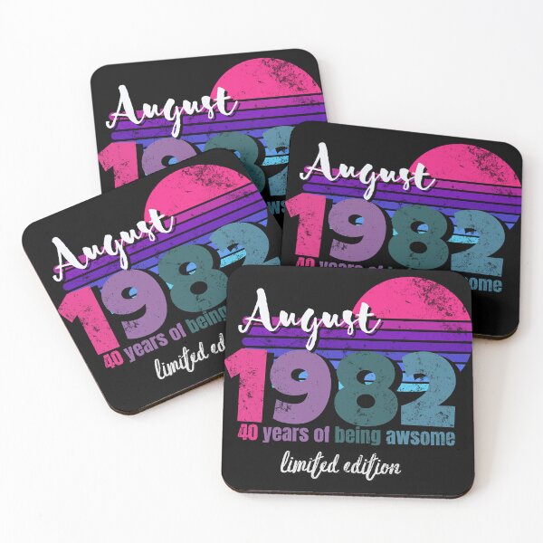 Item preview,  August 1982 40 Years Of Being Awesome limited edition designed and sold by xbatata.