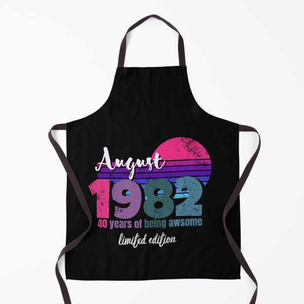 Item preview,  August 1982 40 Years Of Being Awesome limited edition designed and sold by xbatata.
