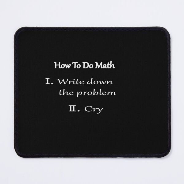 Item preview, how to do math funny quote designed and sold by sminashop.