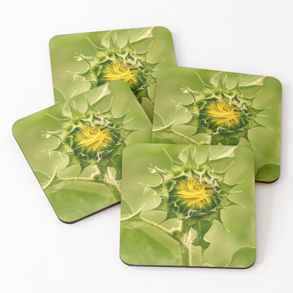Aperçu de l'œuvre Belle fleur verte et jaune créée et vendue par Alexandra Rty.
