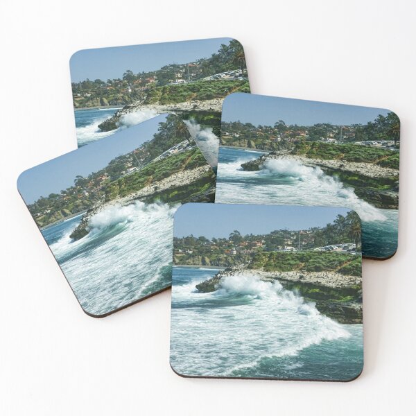Item preview, La Jolla California - Pacific Ocean Power Shaping the Coast designed and sold by Georgia Mizuleva.