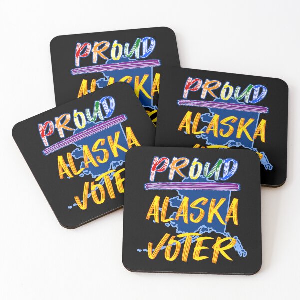 Item preview, Vote Alaska LGBT Proud Voter USA State Equality designed and sold by artfulnotebook.