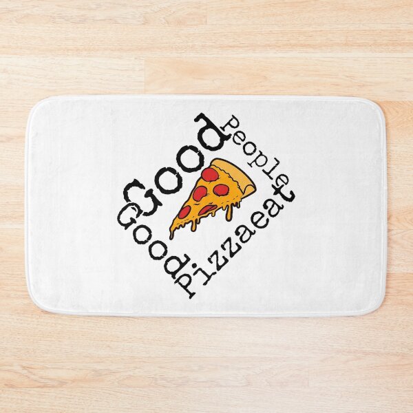 Item preview, Food People Eat Good Pizza designed and sold by Juanjohnso.