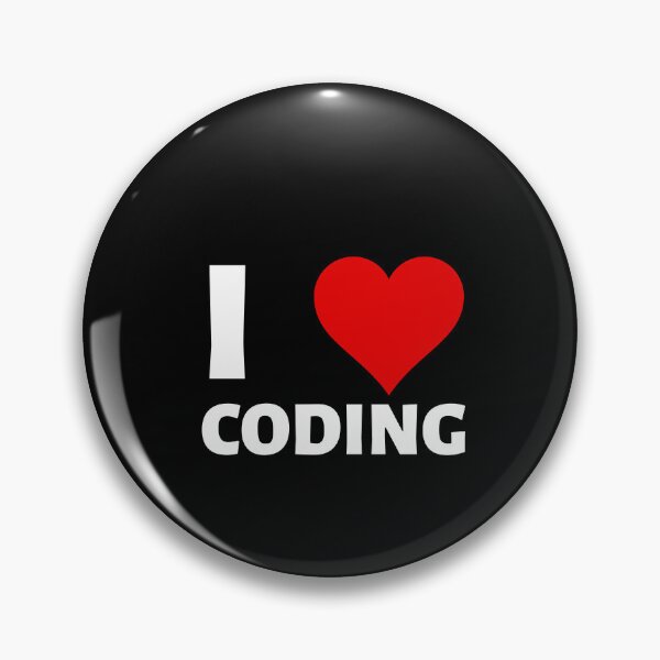Item preview, I Love Coding designed and sold by theredsharp.