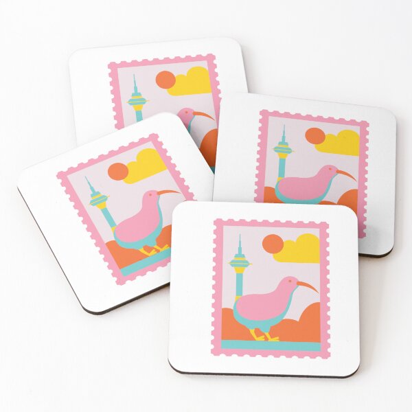 Item preview, Auckland sky tower/ kiwi stamp designed and sold by Beautyqueens Beautys.