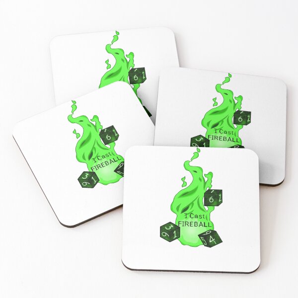 Item preview, I cast Fireball- Green designed and sold by XinatariArts.