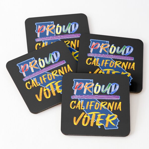 Item preview, Vote California LGBT Proud Voter USA State Equality designed and sold by artfulnotebook.