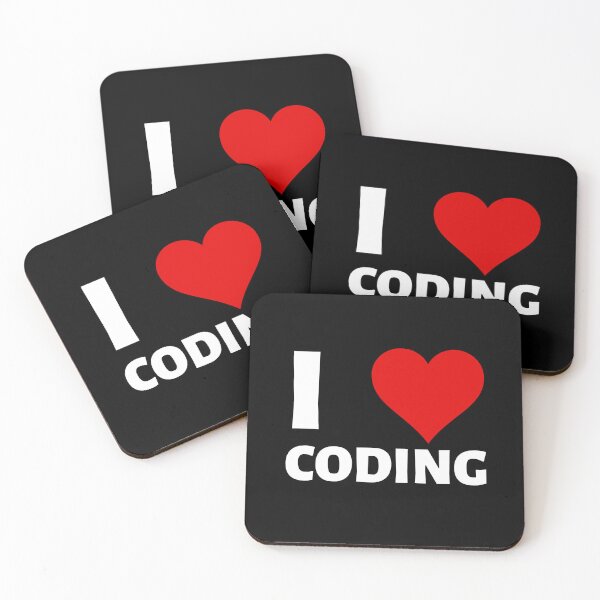 Item preview, I Love Coding designed and sold by theredsharp.