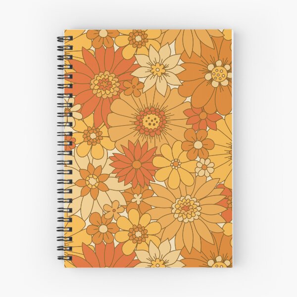 Item preview, 70s Retro Daisy Floral - Harvest designed and sold by latheandquill.