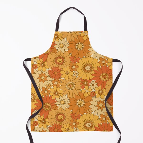 Item preview, 70s Retro Daisy Floral - Harvest designed and sold by latheandquill.