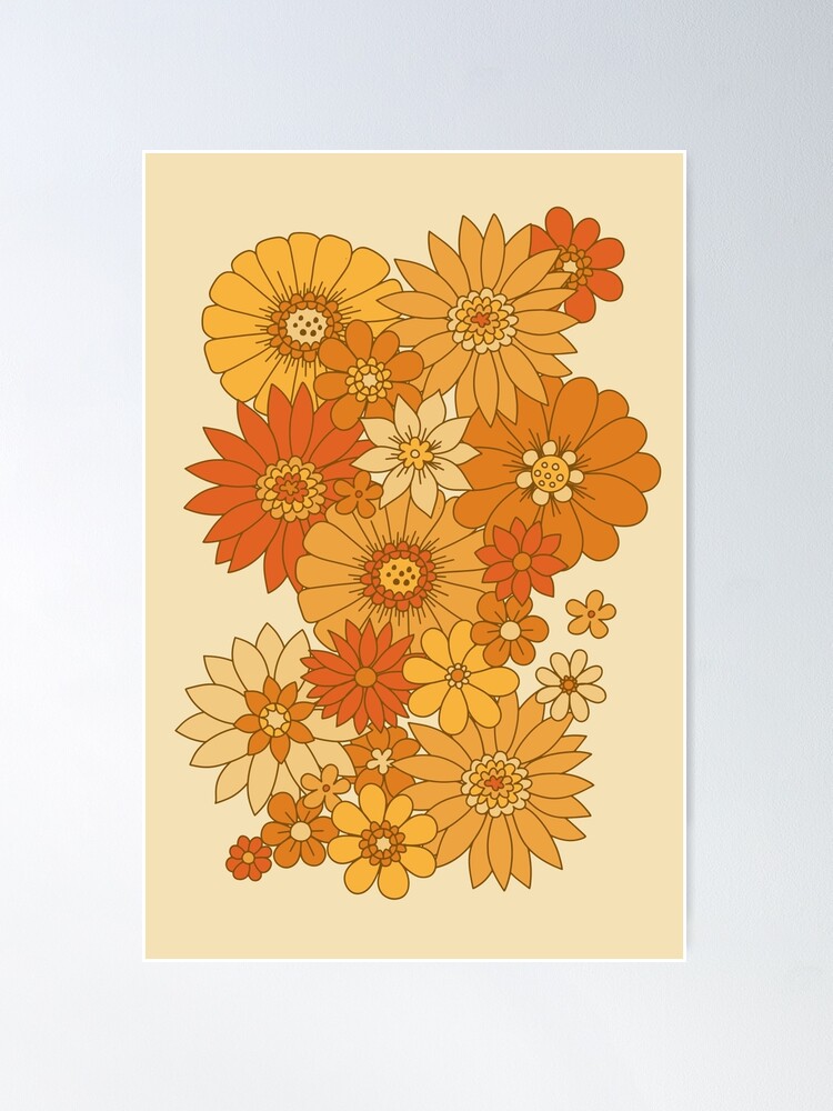 Poster for Sale - Gänseblümchen mit latheandquill | Blumen Redbubble von \
