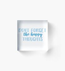 chance the rapper quote Acrylic Block