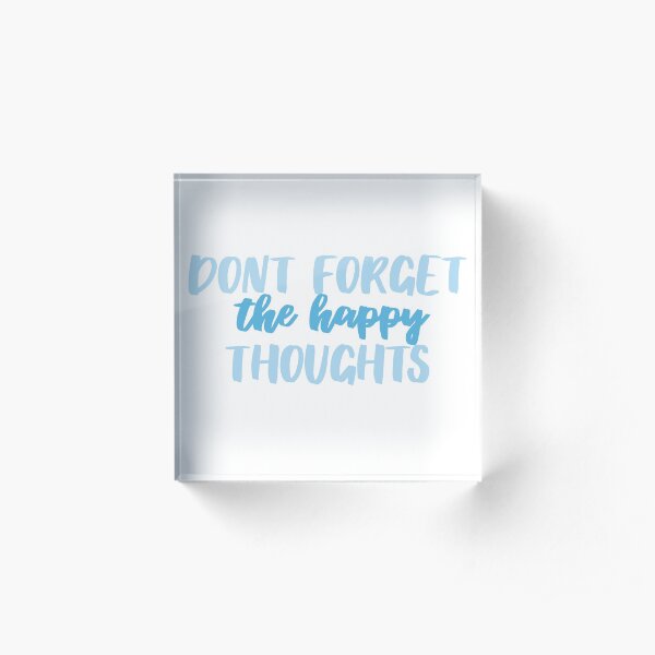 chance the rapper quote Acrylic Block