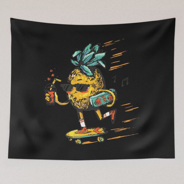 Item preview, Cool pineapple on skateboard T-Shirt designed and sold by Kellner-Platt.