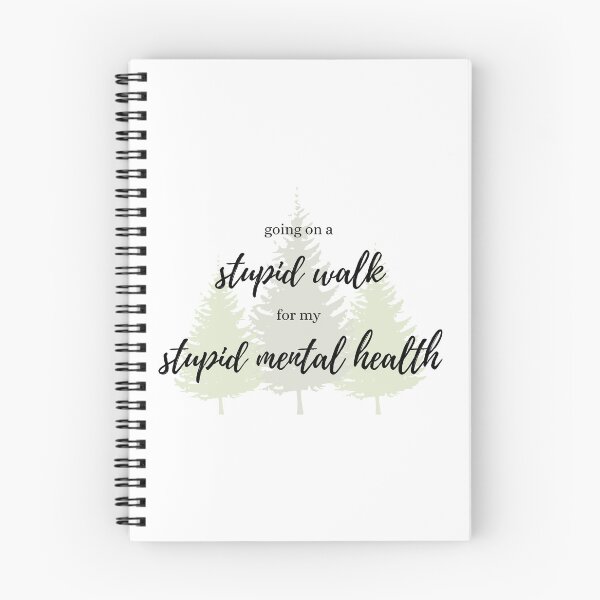 Item preview, John Green, Going on a stupid walk for my stupid mental health designed and sold by BiDruidEnergy.