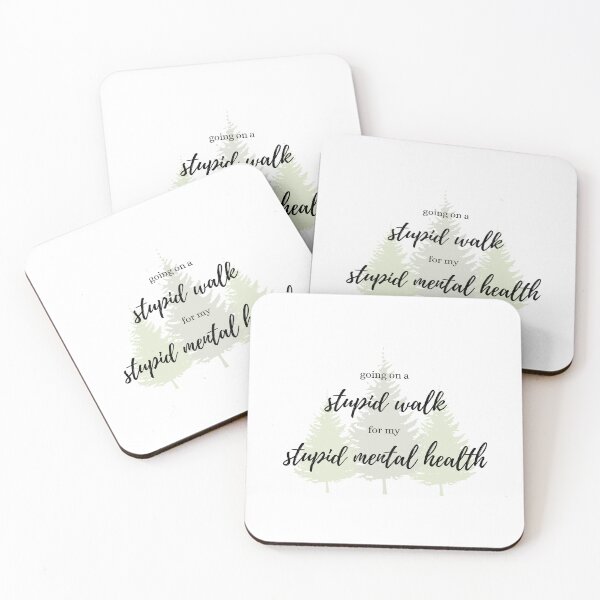 Item preview, John Green, Going on a stupid walk for my stupid mental health designed and sold by BiDruidEnergy.