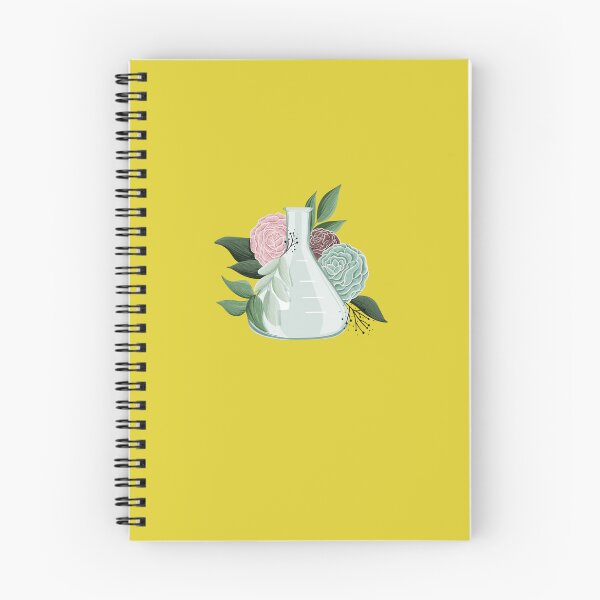 Item preview, Floral Erlenmeyer Flask Sticker designed and sold by DonnaBradsha.