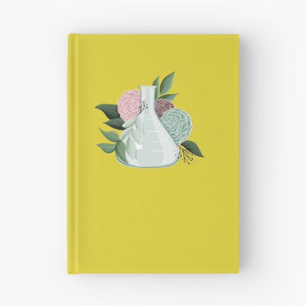 Item preview, Floral Erlenmeyer Flask Sticker designed and sold by DonnaBradsha.