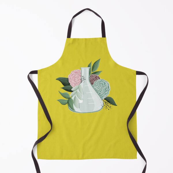 Item preview, Floral Erlenmeyer Flask Sticker designed and sold by DonnaBradsha.