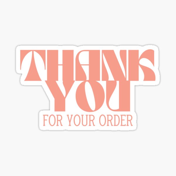Item preview, Thank you for your Order! designed and sold by KousKo :).