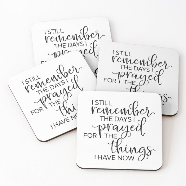 Item preview, I Still Remember | Christian Faith | Prayer designed and sold by NobleForte.