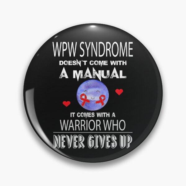 Item preview, Wolff Parkinson White Syndrome Never gives up warrior T-Shirt designed and sold by Kellner-Platt.