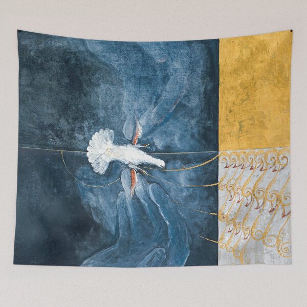 Item preview, Hilma Af Klint The Dove No. 05, Group IX/UW Abstract Spiritual Occult Painting designed and sold by AesthetesLegacy.