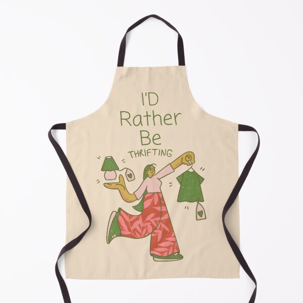 Item preview, I'd Rather be Thrifting designed and sold by ThoughtfulyCute.