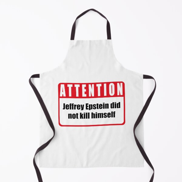 Item preview, Attention Sign - Epstein Didnt Kill Himself i designed and sold by Clandestocracy.