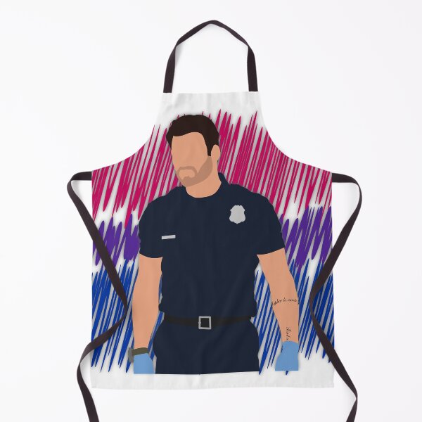Item preview, Eddie Diaz Bisexual Pride Cutout designed and sold by sadieyuki.
