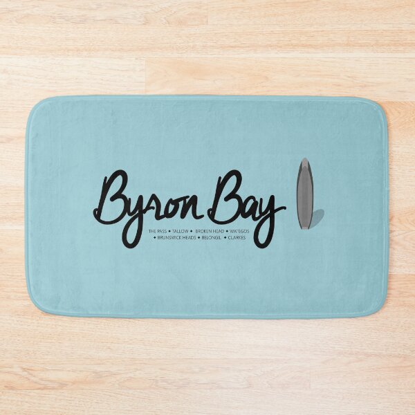 Item preview, Byron Bay Surf Beaches Australia designed and sold by slimbirdy.