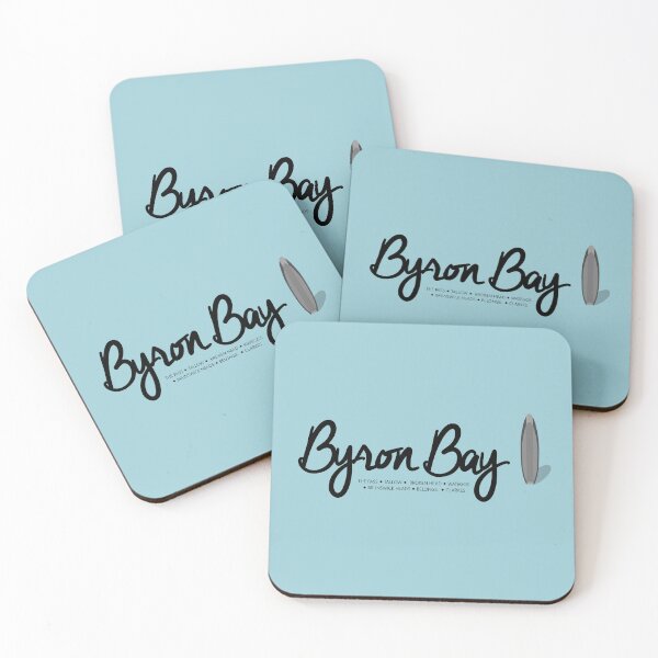 Item preview, Byron Bay Surf Beaches Australia designed and sold by slimbirdy.