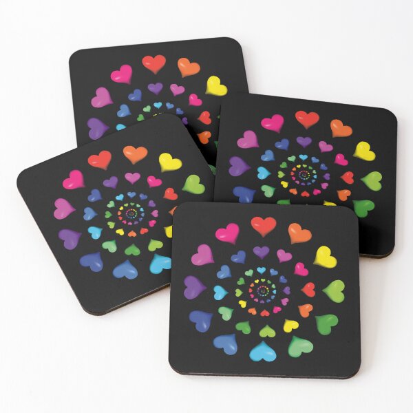 Item preview, Mirrored Hearts designed and sold by Genson.