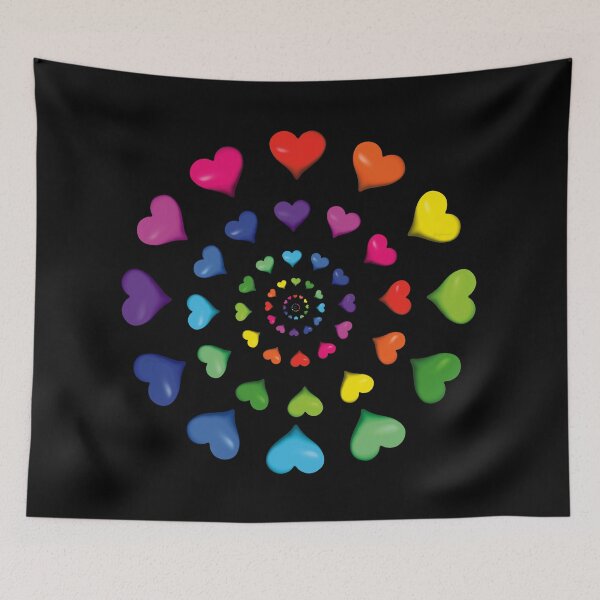 Item preview, Mirrored Hearts designed and sold by Genson.