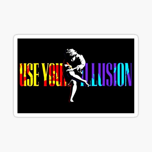 Guns Use Your Illusion Sticker