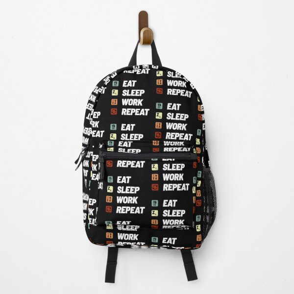 Item preview, Eat Sleep Work Repeat designed and sold by Denti Kanys ⭐⭐⭐⭐⭐.