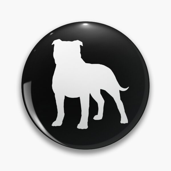 Item preview, Staffordshire Bull Terrier Silhouette(s) designed and sold by Jenn Inashvili.