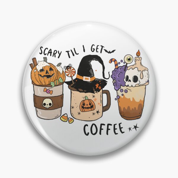 Item preview, Scary Till I Get Some Coffee  designed and sold by DearSunny.