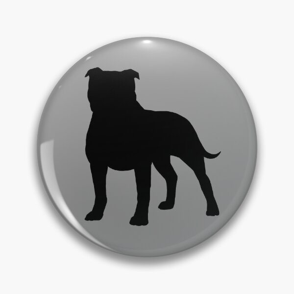 Item preview, Staffordshire Bull Terrier Silhouette(s) designed and sold by Jenn Inashvili.