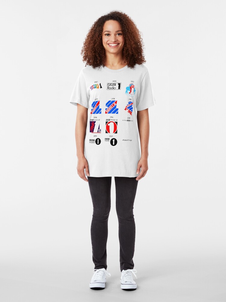 Alternate view of NDVH Radio 1 Vintage Slim Fit T-Shirt