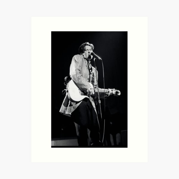 Item preview, K.D. lang - BW Photograph designed and sold by ConcertImages.